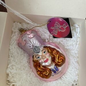 NIB Kurt Adler glass ornament Glinda the Good Witch Wizard of Oz made in Poland